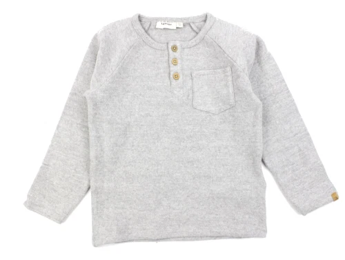 Lil Atelier grey melange bluse